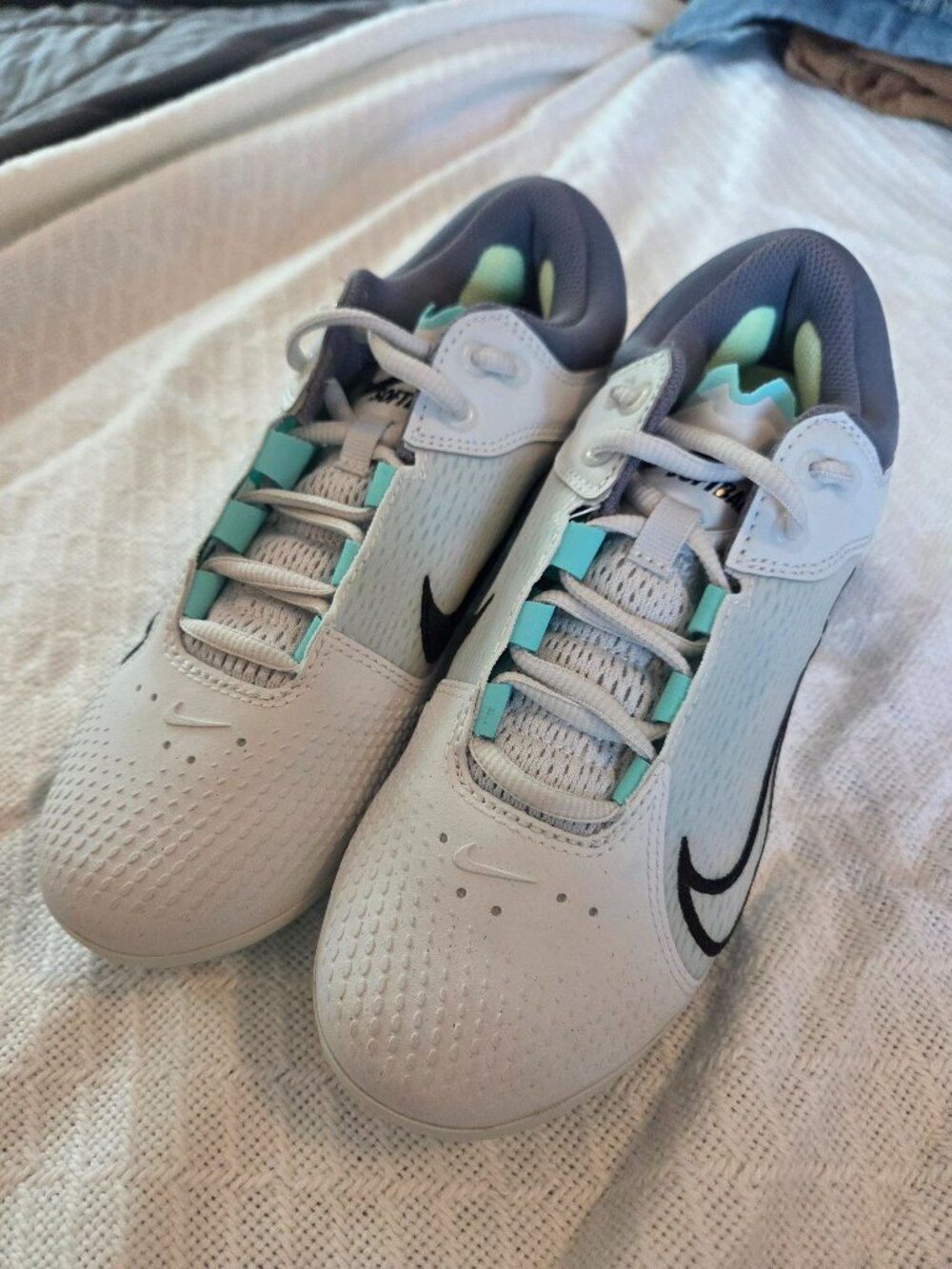 Nike Hyperdiamond 4 Elite Women's React Metal Softball Cleats Shoes Sz 7 New